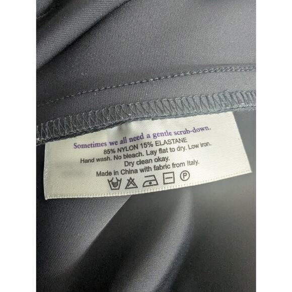 M.M. Lafleur The Scuba Shaw High Waisted Pant in Black - Picture 9 of 9